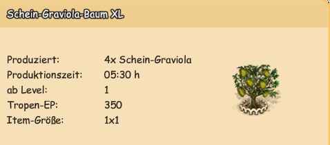 Schein-Graviola-Baum XL Bild